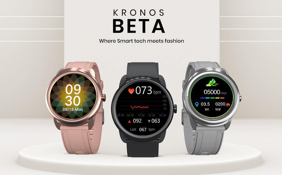 Kronos Beta A Smartwatch for A Smart and Healthy Lifestyle Portronics