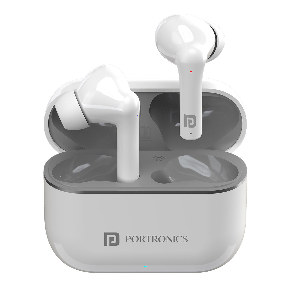 Portronics harmonics twins mini hd true wireless stereo tws online bluetooth 5.0 wireless earphones