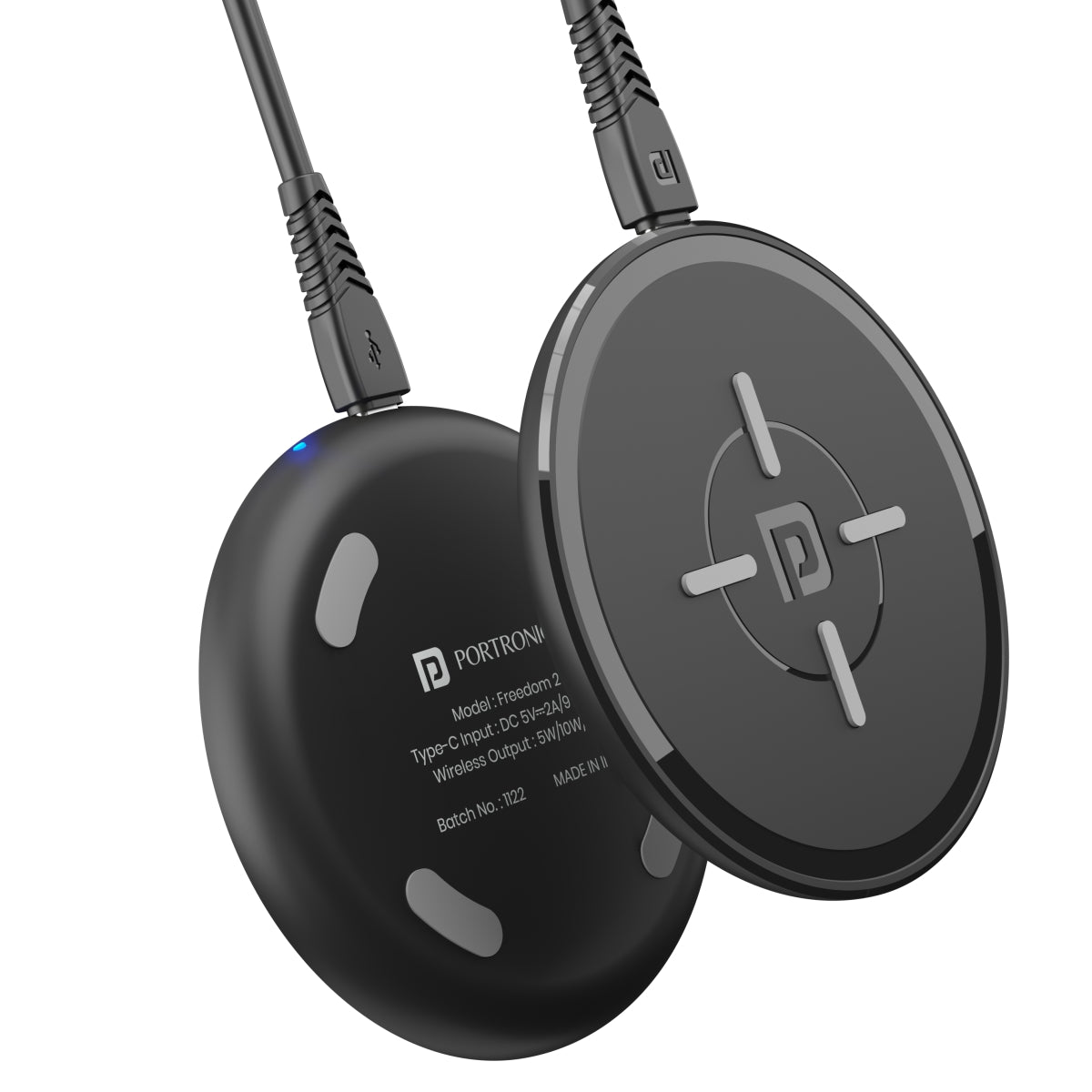 Portronics Freedom 2 Wireless Charging Pad For Smartphone