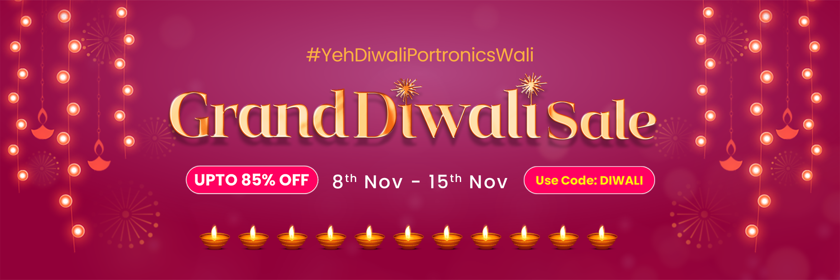 Portronics Grand Diwali Sale-2023