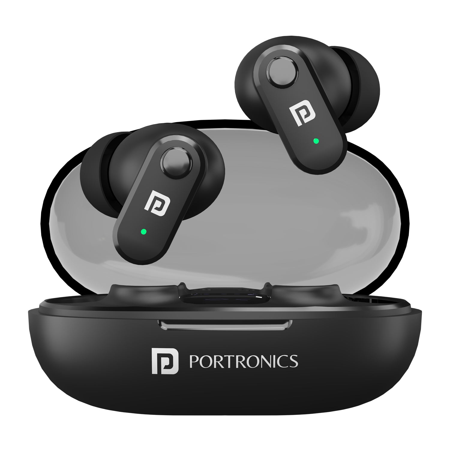 Portronics Harmonics Twins s16 Smart wireless TWS earbuds| earbuds with noise cancelling online| Bluetooth earbuds with mic| best earbuds at affordable price| latest earbuds online