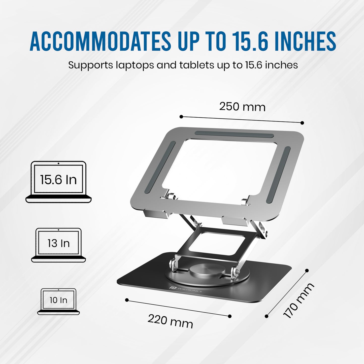 My Buddy K11 pro ergonomics foldable & portable laptop stand support upto 15.6'' laptop| best laptop stand in market