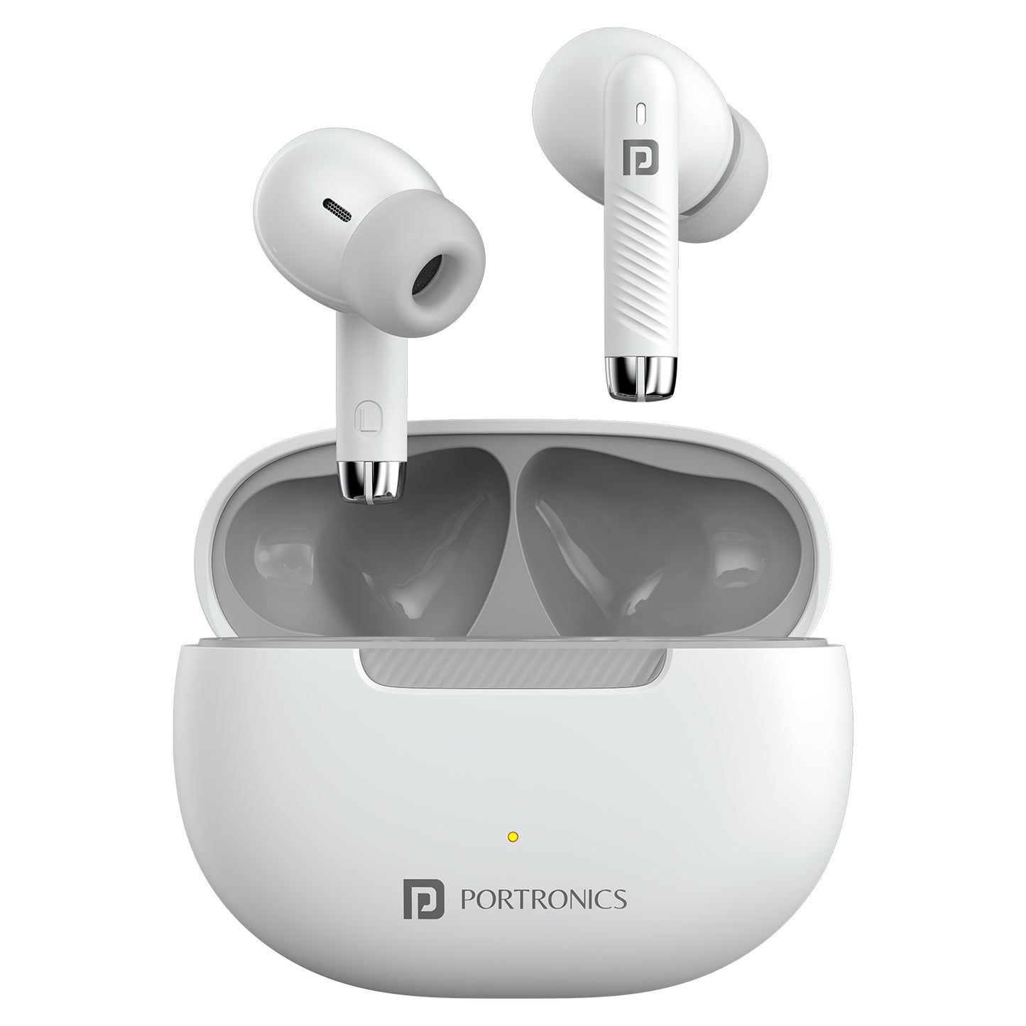 White Bluetooth Earbuds Under 1500 with Premium Sound – Enjoy top-tier audio performance at an affordable price with these stylish and comfortable earbuds.