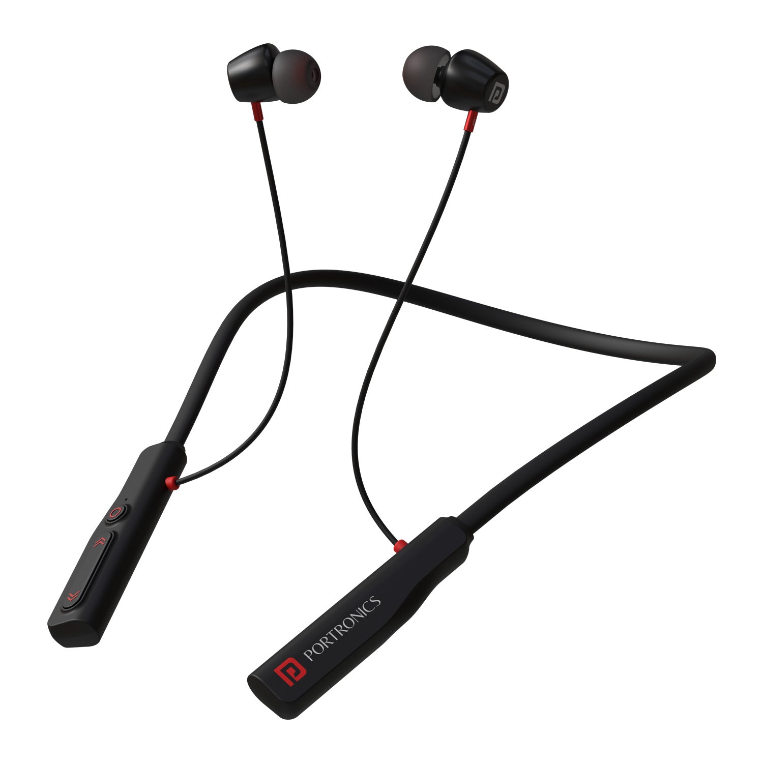 Portronics Harmonics Z11 bluetooth neckband|  bluetooth neckband headphone  
