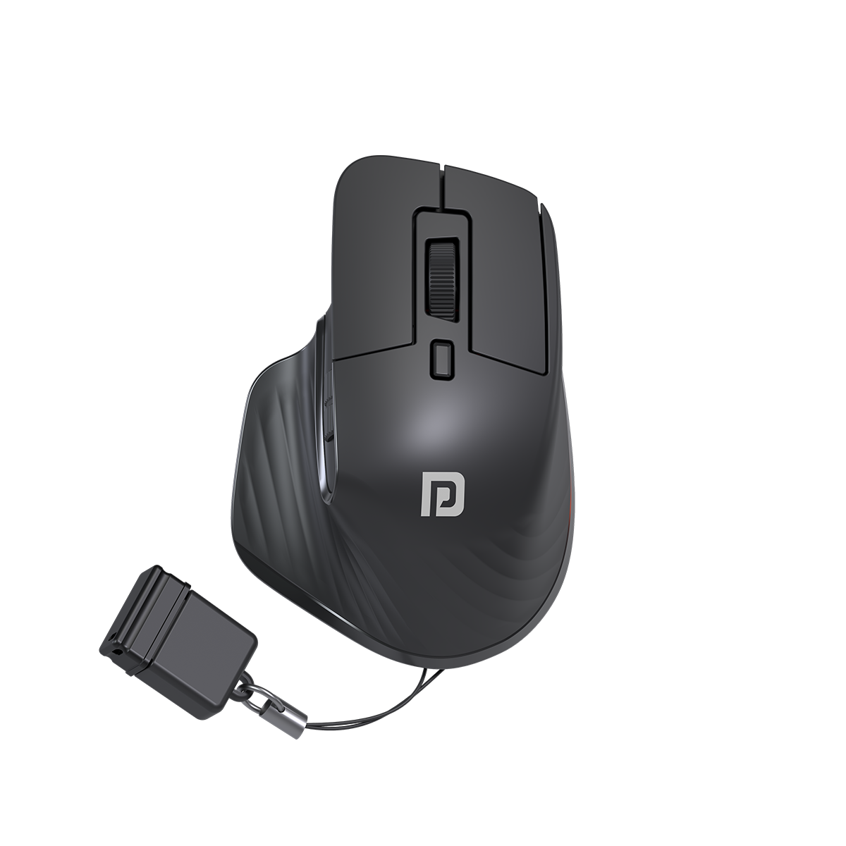 Portronics Toad mino Bluetooth Wireless Mouse Black| best wireless mouse for laptop online| wireless mouse for working professional 