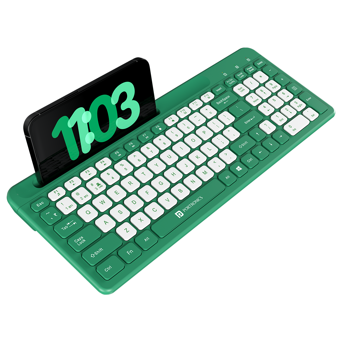 Introducing the Portronics Bubble Square wireless keyboard, engineered ...