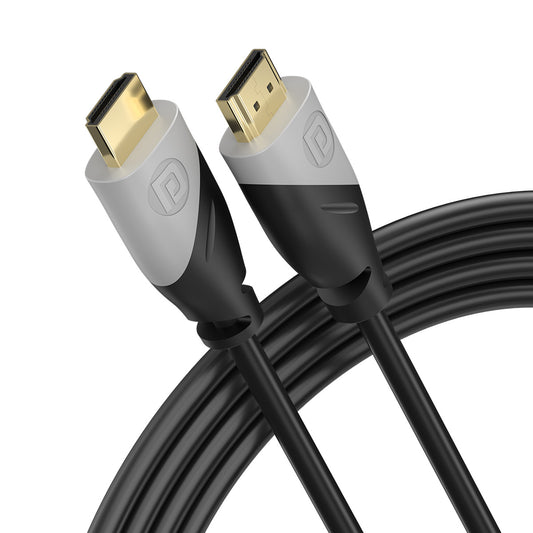 Portronics Konnect Sync- male to male HDMI cable with 3m Cord Length. Black