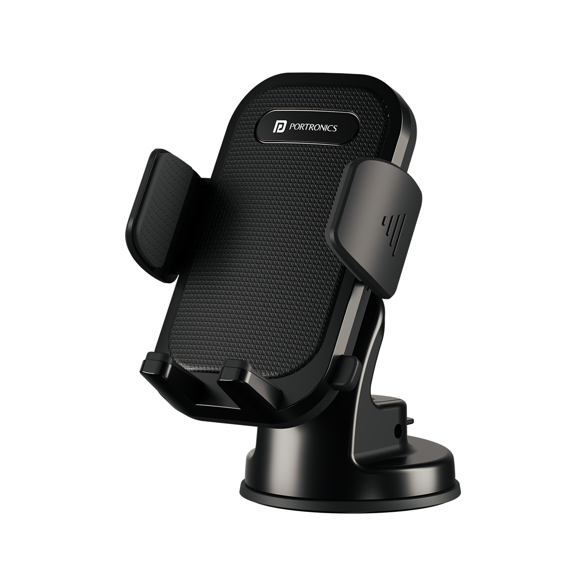 Portronics Clamp M4 car Mobile Holder with 180° Adjustable Rotation| mobile stand for car online