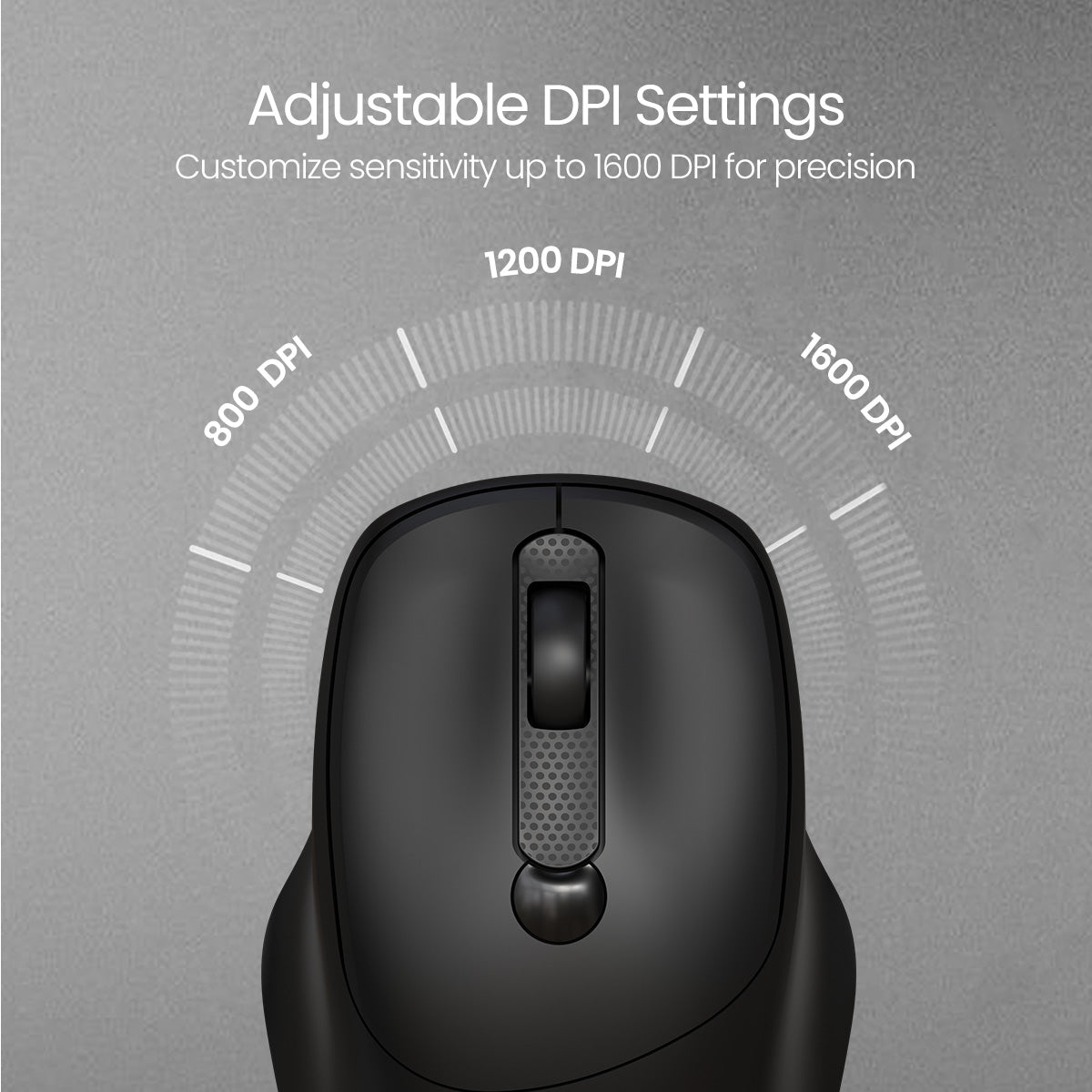 Portronics Toad 35 Wireless Mouse for Laptop with adjustable DPI| best wireless mouse under 1000