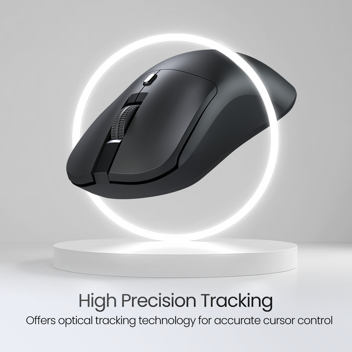 Portronics Toad 33 Wireless Mouse with adjustable optical tracking| | wireless mouse with multiple device connectivity