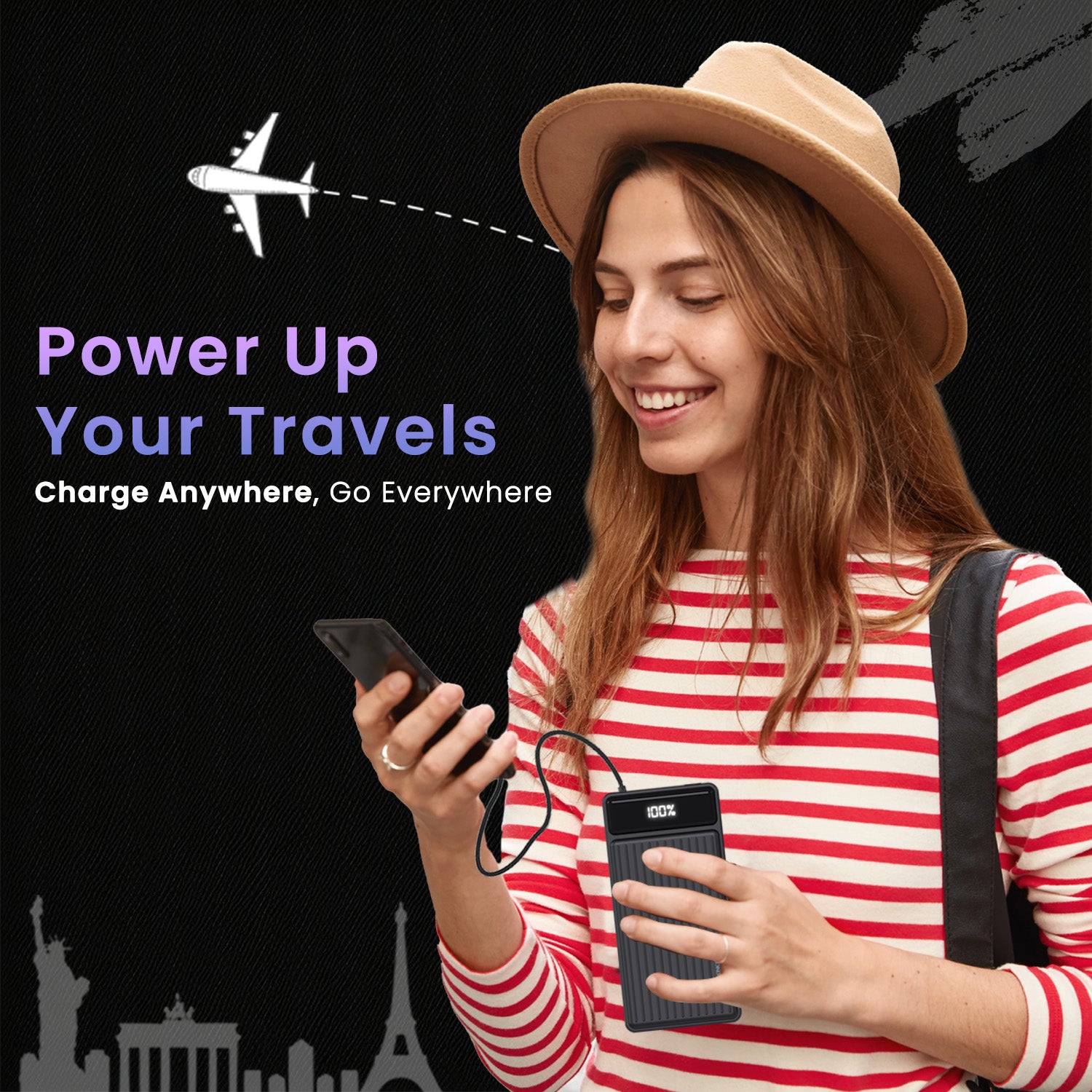 Portronics Luxcell B 20k 20000mah Power bank for traveler| best power bank for mobile phone| power bank for all day use 