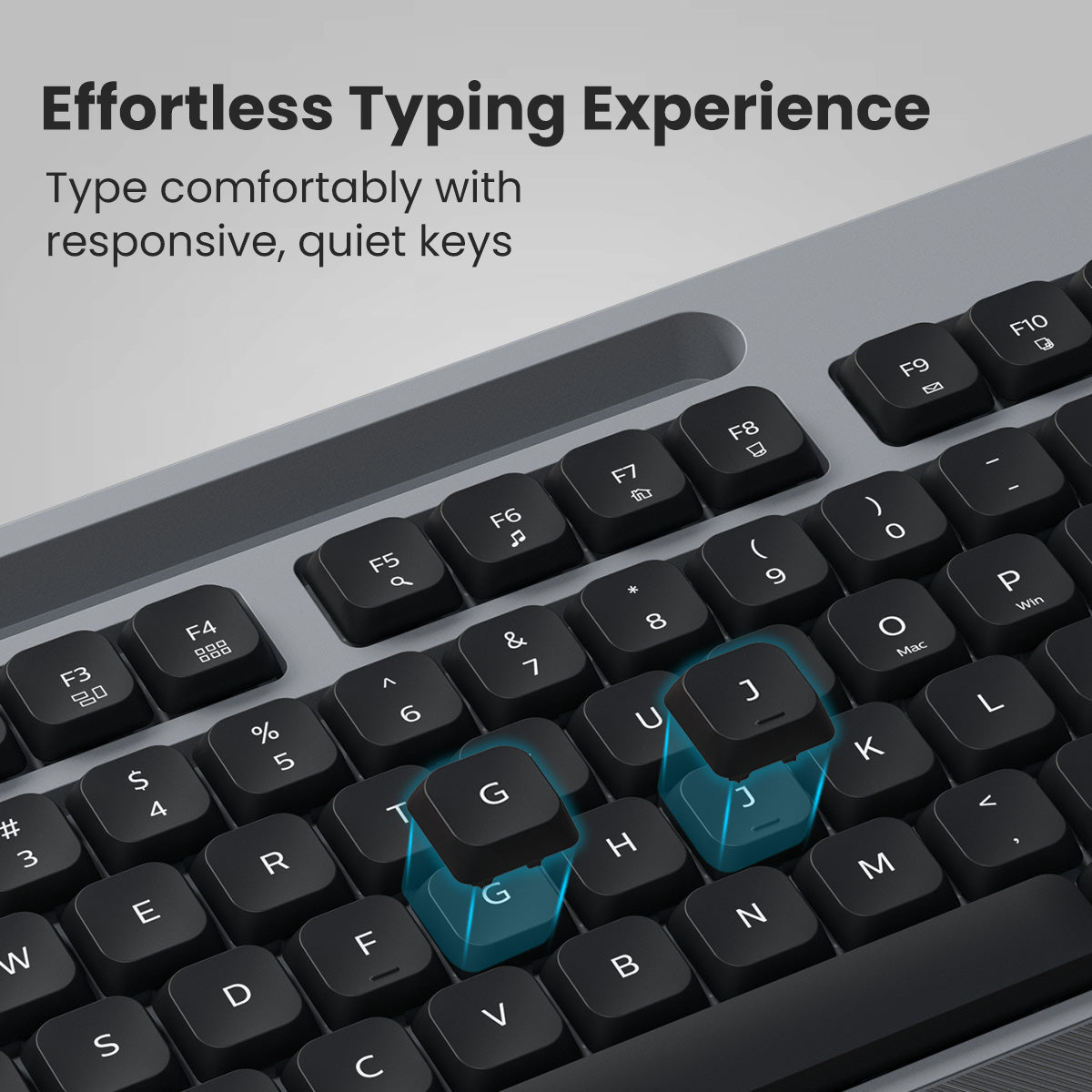 Portronics Key10 Wireless Keyboard and  Mouse easy to carry| best wireless keyboard under 1000 in India| wireless keyboard has shortcut multimedia keys| best computer keyboard