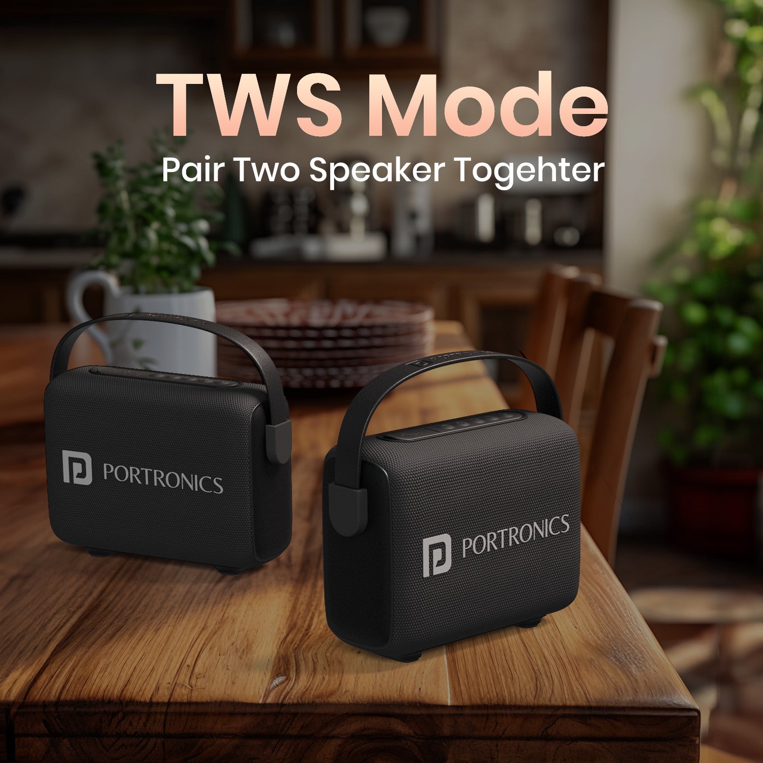 Portronics Resonate bluetooth speaker with tws connectivity| best 14w speaker for crystal clear music
