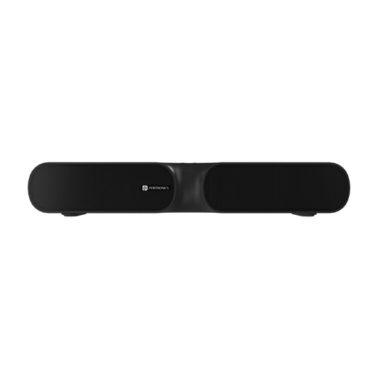 Black Portronics Decibel 20 Bluetooth Mini Soundbar