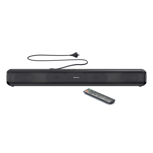 Portronics Sound Slick 6 60 W Bluetooth Sound bar with remote. Black