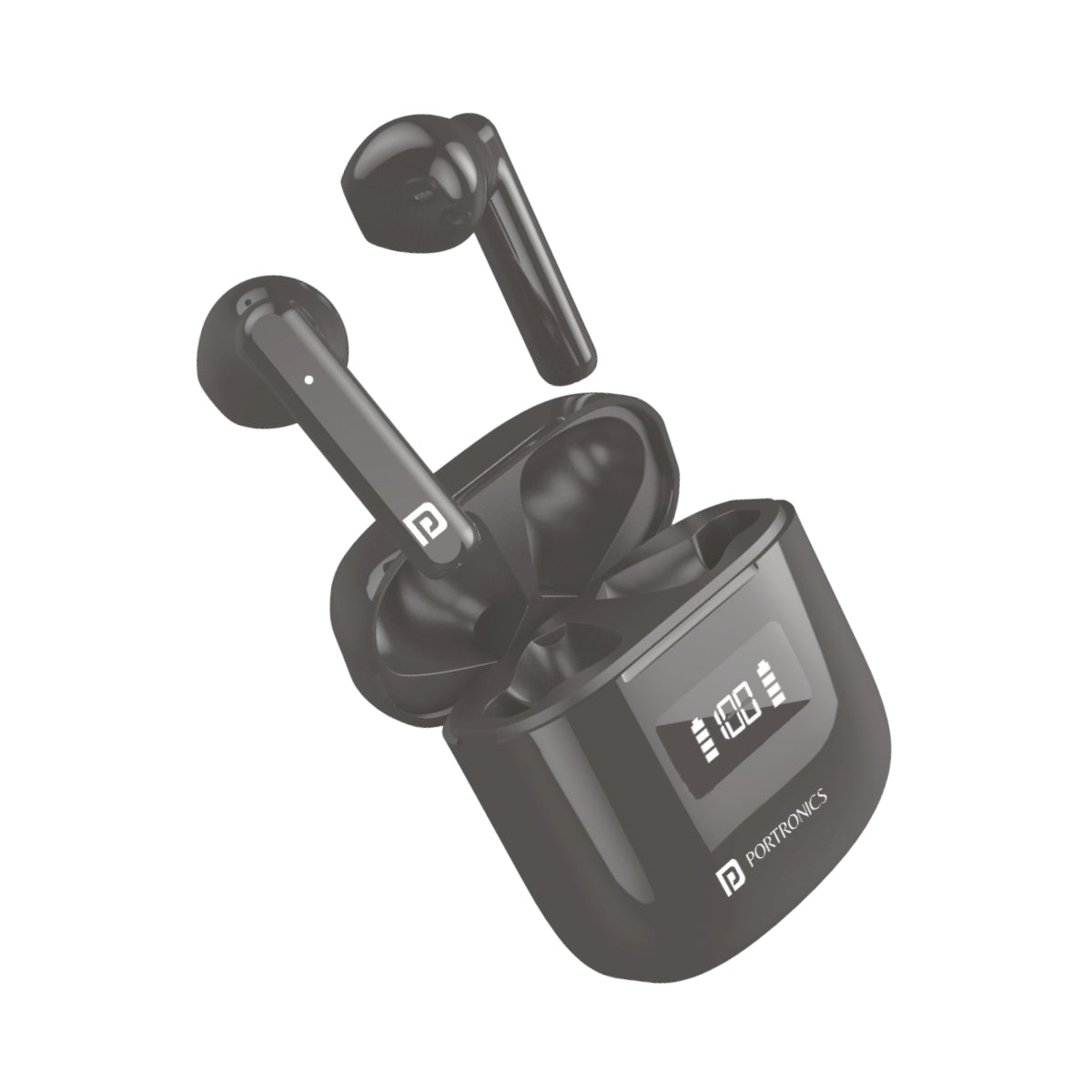 Portronics Harmonics Twins 26 Wireless Earbuds with charging case 