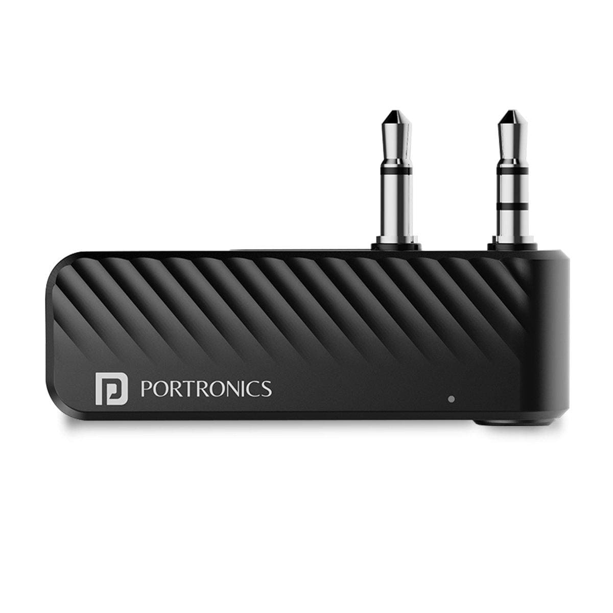 black Portronics Auto16 Bluetooth Transmitter All in one Audio Connector