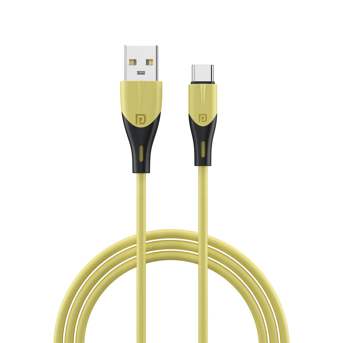 Portronics Konnect Way Type C Cable. Yellow