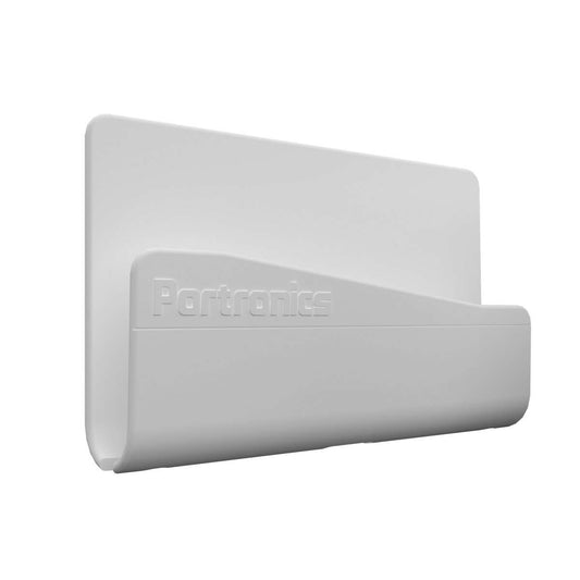White Portronics Modesk 101: Wall Hanging Mobile Holder Online